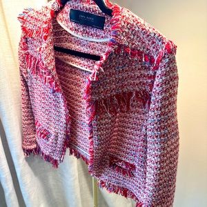 Zara blazer pied de poule